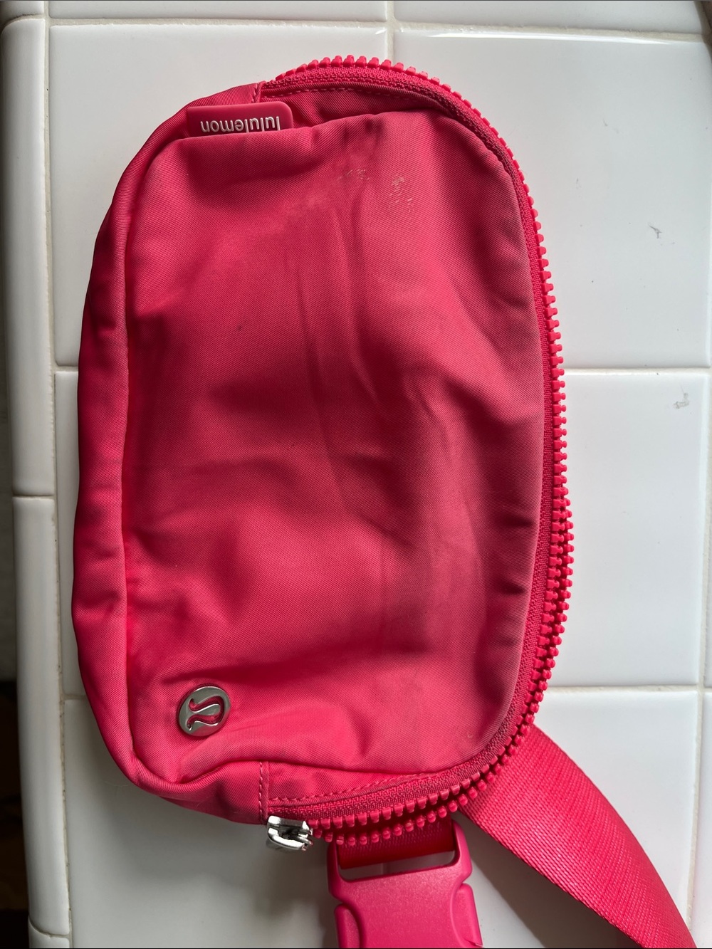 lululemon athletica Hot Pink Belt Pouch